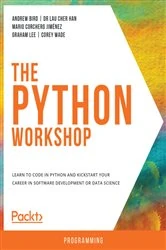 Book cover of The Python Workshop by Andrew Bird