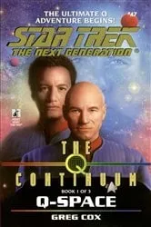 Book cover of The Q Continuum: Book One: Q-Space by Greg Cox