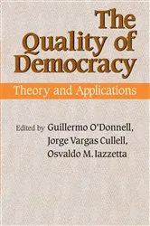 Book cover of The Quality of Democracy by Guillermo O'Donnell
