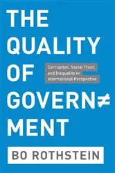 Book cover of The Quality of Government by Bo Rothstein