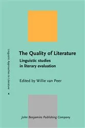 Book cover of The Quality of Literature by Willie van Peer