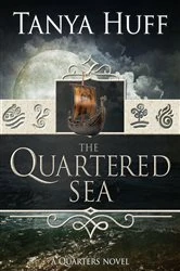 Book cover of The Quartered Sea by Tanya Huff