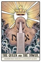 Book cover of The Queen and The Tower by Shannon Page