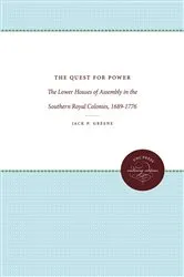 Book cover of The Quest for Power by Jack P. Greene