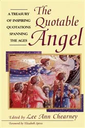Book cover of The Quotable Angel by Lee Ann Chearney