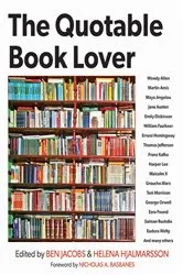 Book cover of The Quotable Book Lover by Ben Jacobs