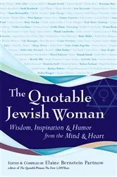 Book cover of The Quotable Jewish Woman by Elaine Bernstein Partnow