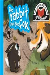 Book cover of The rabbit and the fox by Jacqui Shepherd