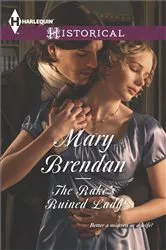 Book cover of The Rake's Ruined Lady by Mary Brendan