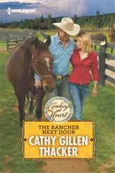 Book cover of The Rancher Next Door by Cathy Gillen Thacker