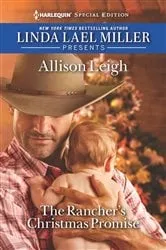 Book cover of The Rancher's Christmas Promise by Allison Leigh
