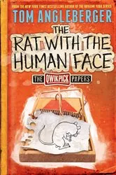 Book cover of The Rat with the Human Face by Tom Angleberger