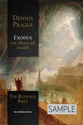 Book cover of The Rational Bible: Exodus SAMPLE by Dennis Prager