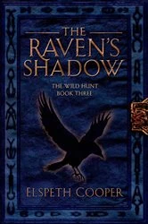 Book cover of The Raven's Shadow by Elspeth Cooper