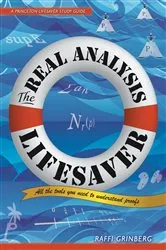 Book cover of The Real Analysis Lifesaver by Raffi Grinberg