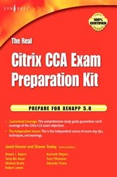 Book cover of The Real Citrix CCA Exam Preparation Kit by Shawn Tooley