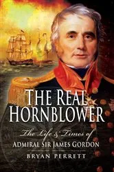 Book cover of The Real Hornblower by Bryan Perrett