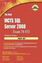 Book cover of The Real MCTS SQL Server 2008 Exam 70-433 Prep Kit by Mark Horninger