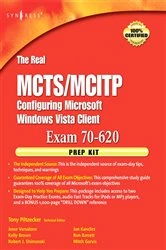 Book cover of The Real MCTS/MCITP Exam 70-620 Prep Kit by Anthony Piltzecker