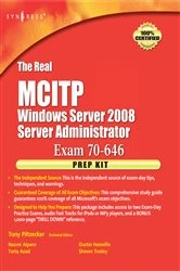 Book cover of The Real MCTS/MCITP Exam 70-646 Prep Kit by Anthony Piltzecker