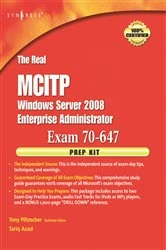 Book cover of The Real MCTS/MCITP Exam 70-647 Prep Kit by Anthony Piltzecker