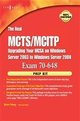 Book cover of The Real MCTS/MCITP Exam 70-648 Prep Kit by Brien Posey