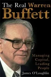 Book cover of The Real Warren Buffett by James O'Loughlin