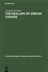 Book cover of The realism of dream visions by Unknown