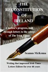 Book cover of THE RECONSTITUTION OF IRELAND by Unknown