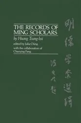 Book cover of The Records of Ming Scholars by Huang Tsung-hsi