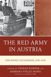 Book cover of The Red Army in Austria by Stefan Karner