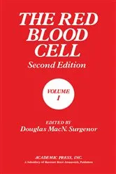 Book cover of The Red Blood Cell (2nd ed.) by Douglas Surgenor