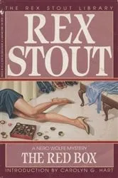 Book cover of The Red Box by Rex Stout