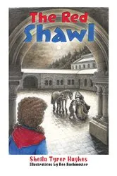 Book cover of The Red Shawl by Sheila Tyrer Hughes