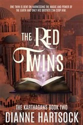 Book cover of The Red Twins by Dianne Hartsock