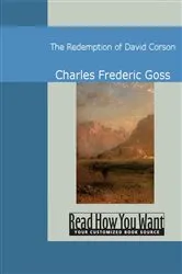 Book cover of The Redemption of David Corson by Charles Frederic Goss