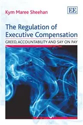 Book cover of The Regulation of Executive Compensation by Unknown