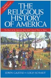 Book cover of The Religious History of America by Unknown