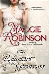 Book cover of The Reluctant Governess by Maggie Robinson