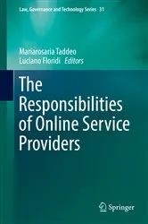 Book cover of The Responsibilities of Online Service Providers by Unknown