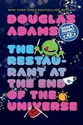 Book cover of The Restaurant at the End of the Universe by Douglas Adams