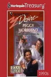 Book cover of THE RESTLESS VIRGIN by Peggy Moreland