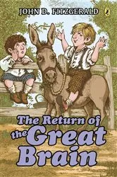 Book cover of The Return of the Great Brain by John D. Fitzgerald