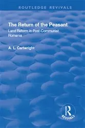 Book cover of The Return of the Peasant by A.L. Cartwright