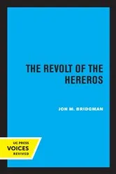 Book cover of The Revolt of the Hereros by Unknown