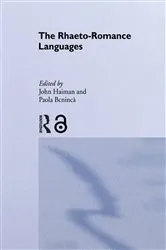 Book cover of The Rhaeto-Romance Languages by Unknown
