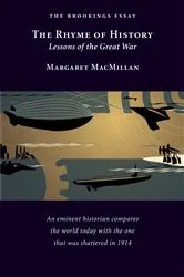 Book cover of The Rhyme of History by Margaret MacMillan