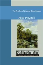 Book cover of The Rhythm of Life and Other Essays by Alice Meynell