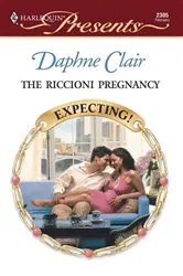 Book cover of The Riccioni Pregnancy by Daphne Clair