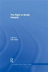 Book cover of The Right to Bodily Integrity by A.M. Viens